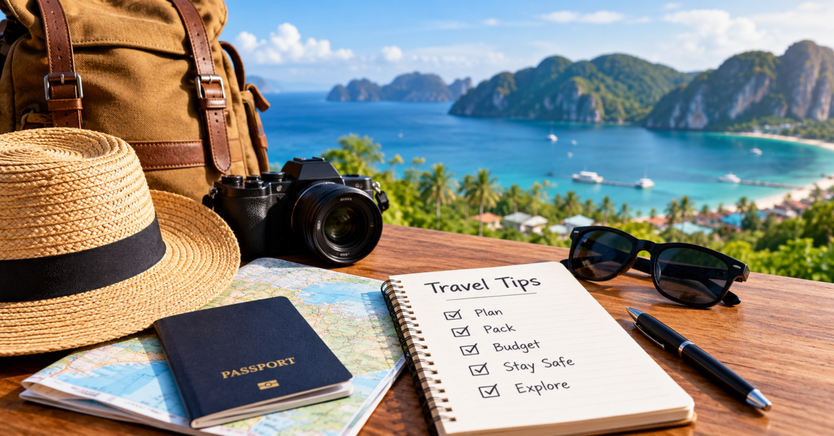10 Essential Travel Tips for a Safe and Stress-Free Vacation